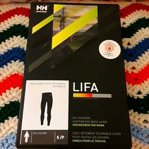 Black Helly Hansen Base layer Pants
